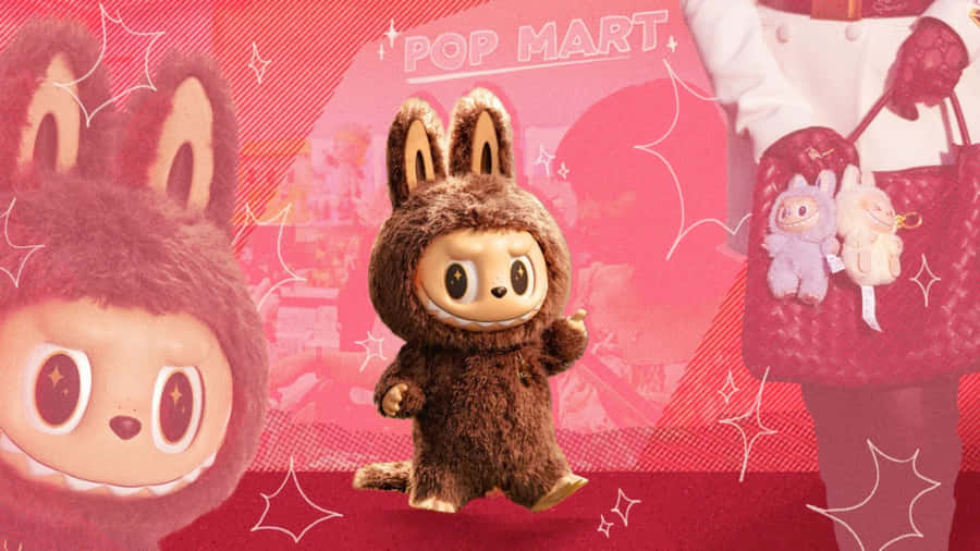 Labubu Bunny Costume Wallpaper