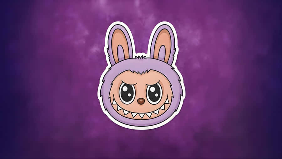 Labubu Cute Bunny Mascot Wallpaper