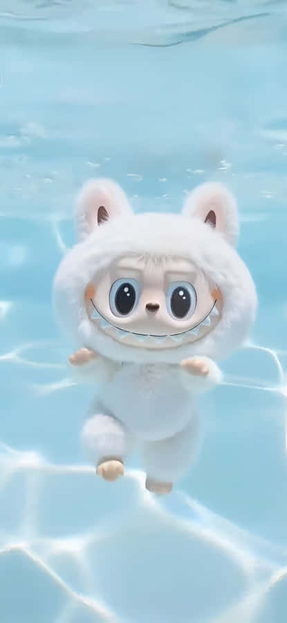 Labubu Underwater Adventure Wallpaper