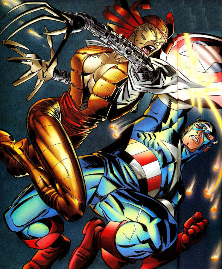 Lady Deathstrike: Lethal Claws And Cybernetic Abilities Wallpaper