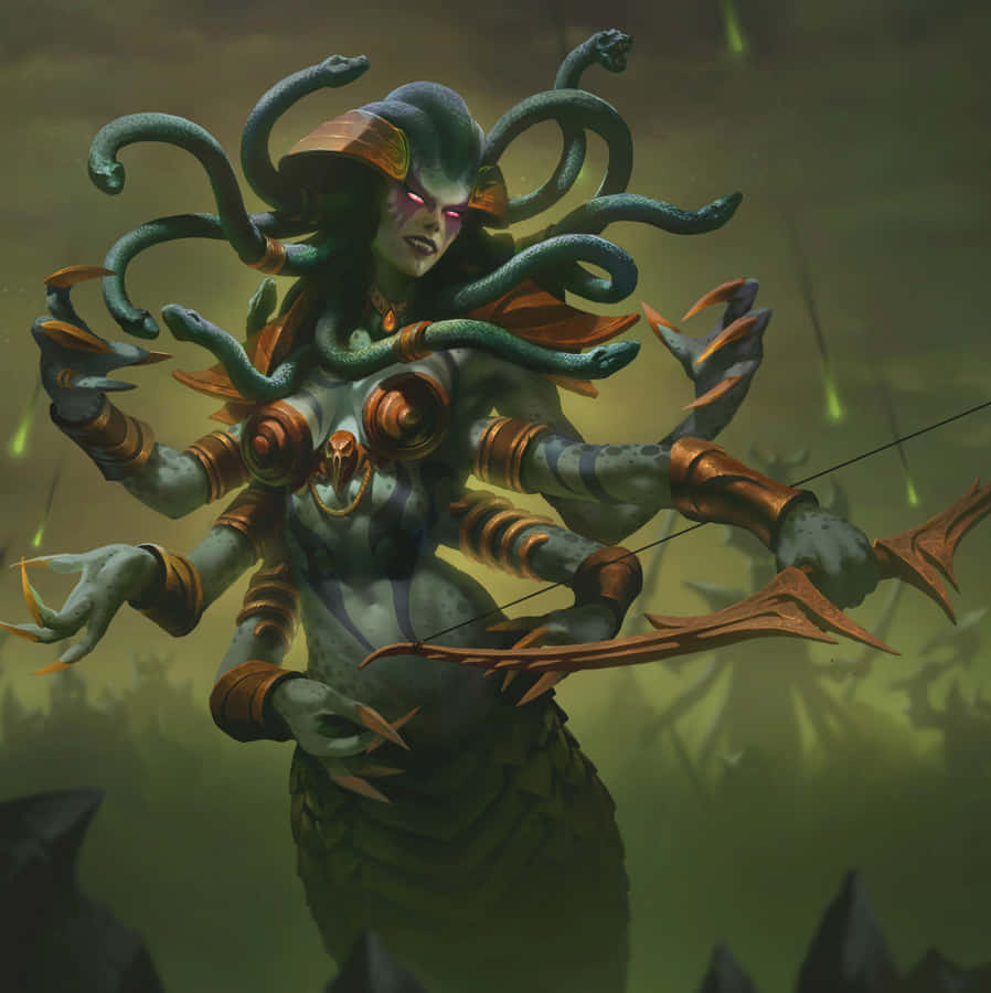 Lady Vashj Fantasy Artwork Wallpaper