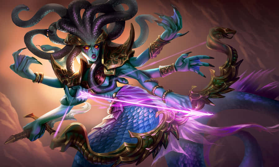 Lady Vashj Mystical Sorcery Wallpaper