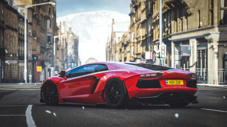Lamborghini Aventador Forza Horizon 4 Hd Wallpaper