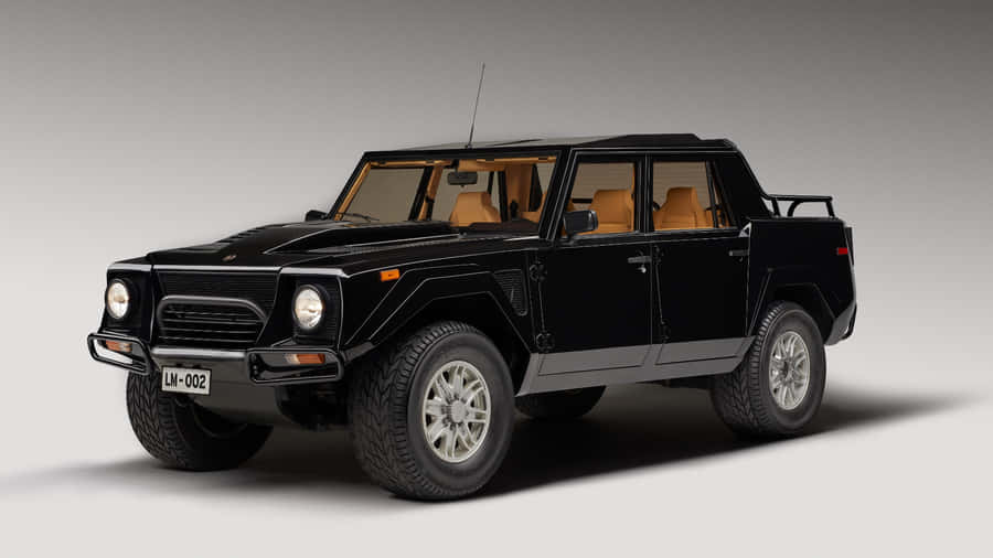 Lamborghini Lm002 - The Luxury Off-road Beast Wallpaper