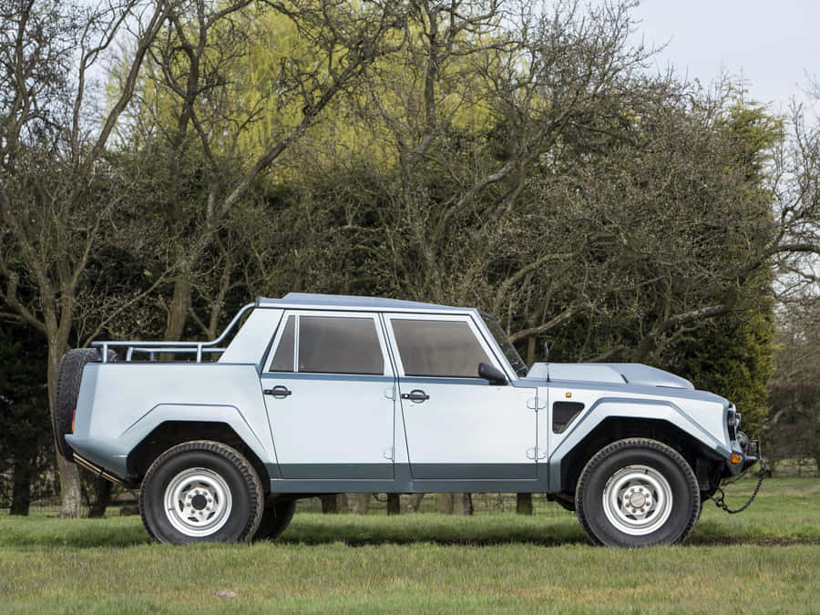 Lamborghini Lm002: The Powerful 4x4 Beast Wallpaper