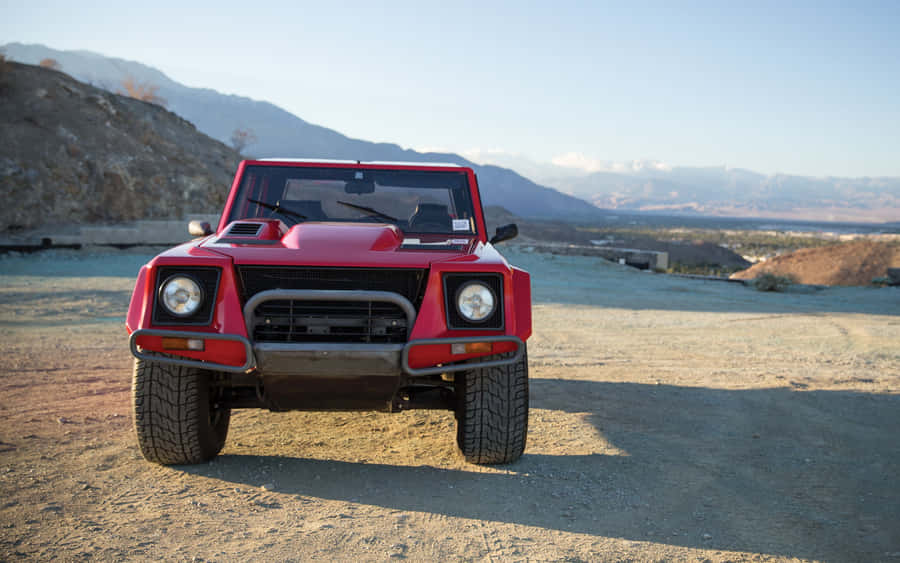 Lamborghini Lm002 - The Raging Rambo Lambo Wallpaper