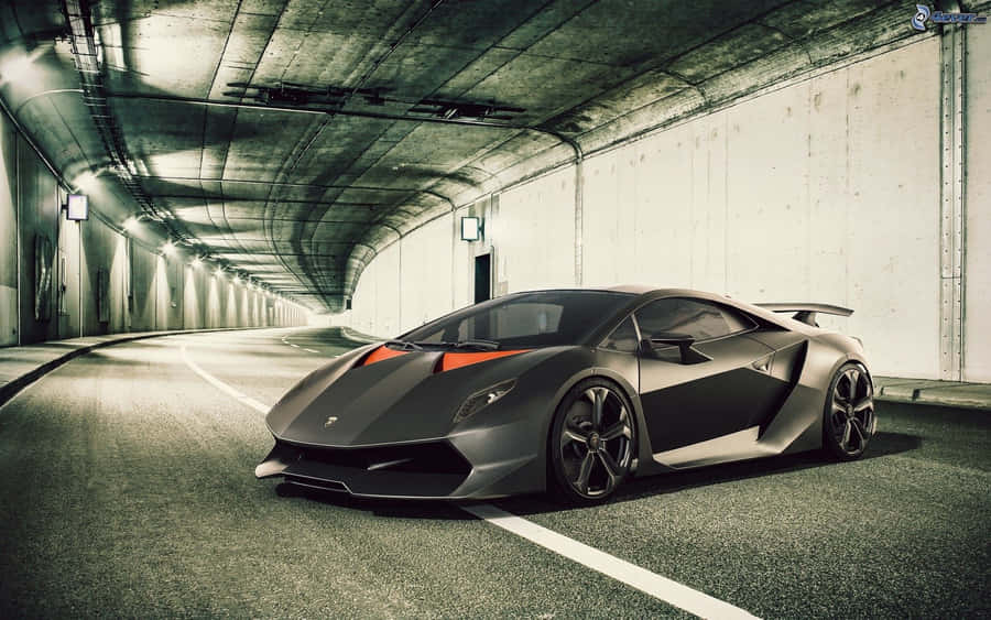 Lamborghini Sesto Elemento On The Move Wallpaper