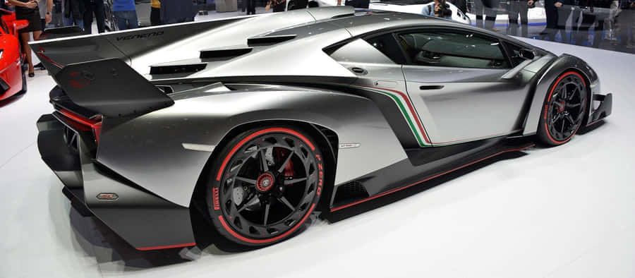 Lamborghini Veneno - Unleashing Speed And Luxury Wallpaper