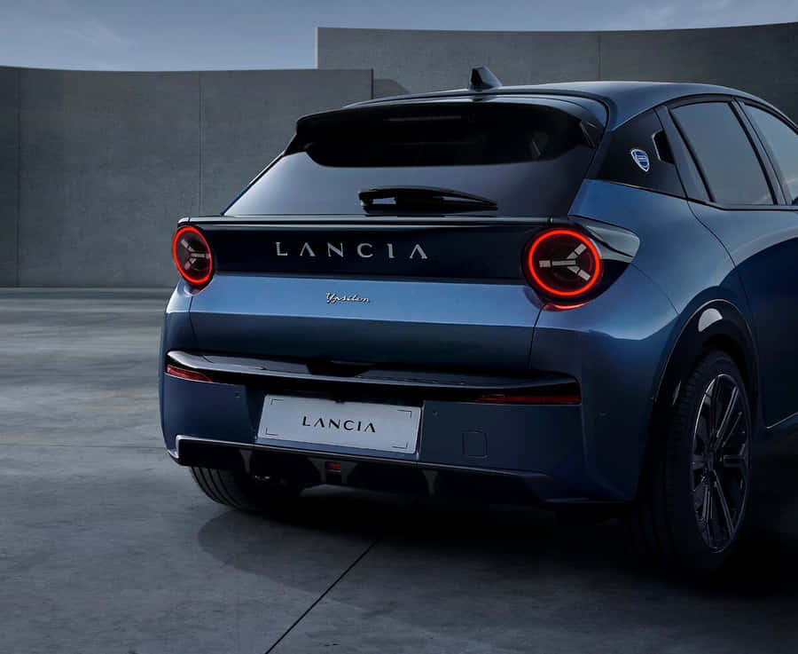 Lancia Ypsilon Rear View Wallpaper
