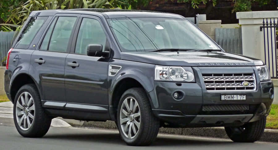 Land Rover Freelander In A Stunning Off-road Setting Wallpaper