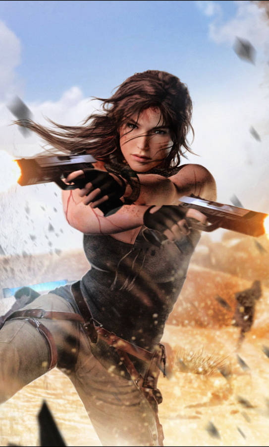 Lara Croft - Hd Wallpaper Wallpaper