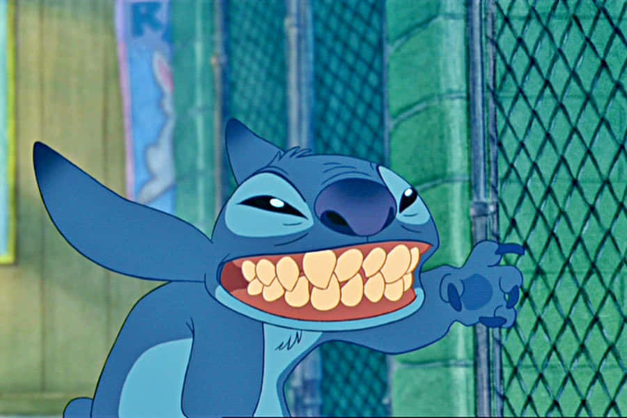 Laughing Stitch Animation Wallpaper