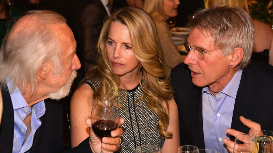 Laurene Powell Jobs Event Conversation Wallpaper