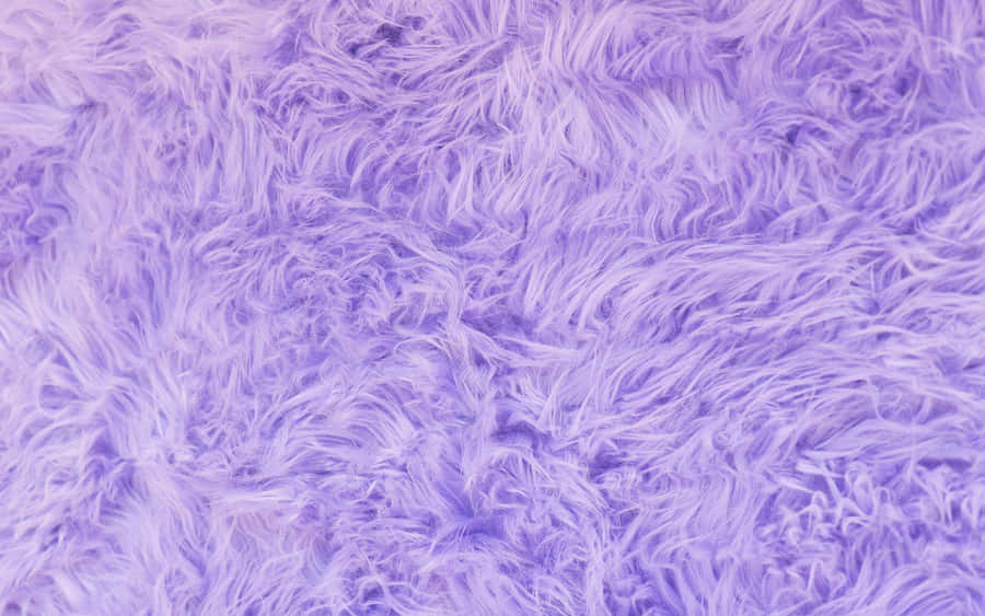 Lavender Faux Fur Texture Wallpaper