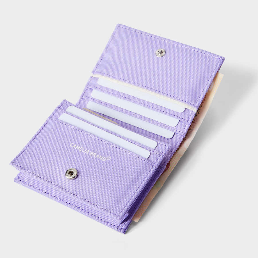Lavender Wallet Open View Wallpaper