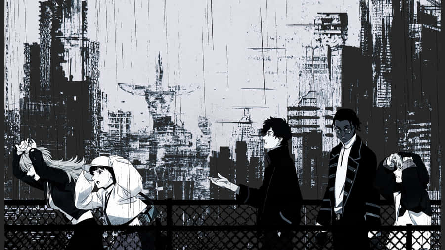 Lazarus Graphic Novel Scene Wallpaper