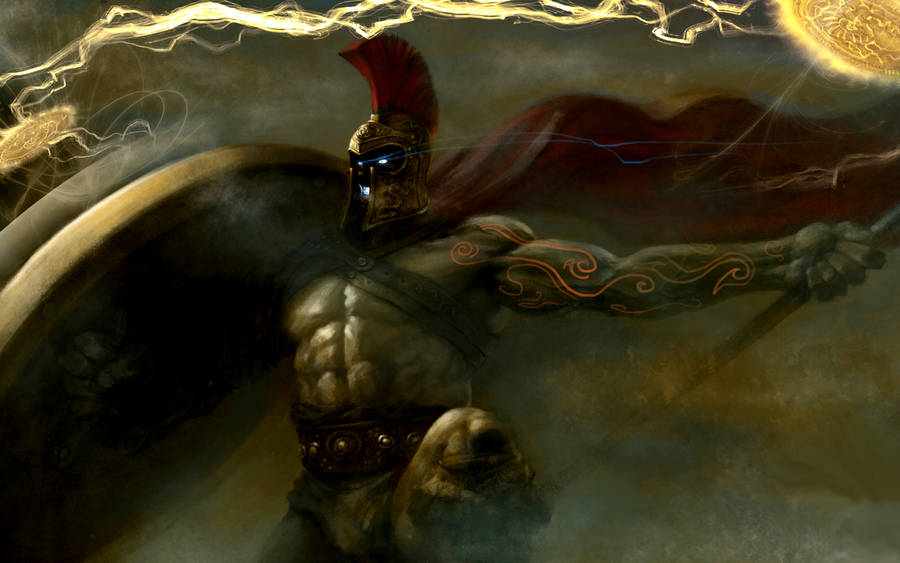 League Of Legends: Harnessing The Power Of Pantheon Wallpaper