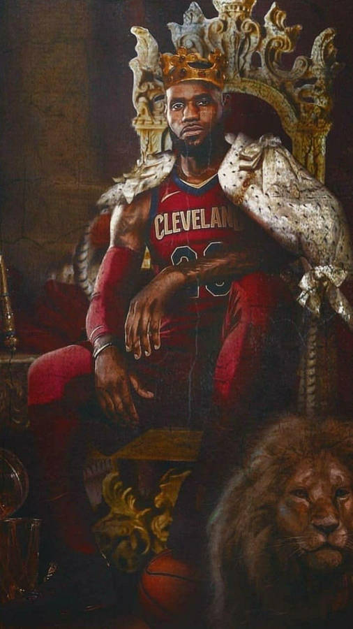 Lebron James Cleveland King Wallpaper