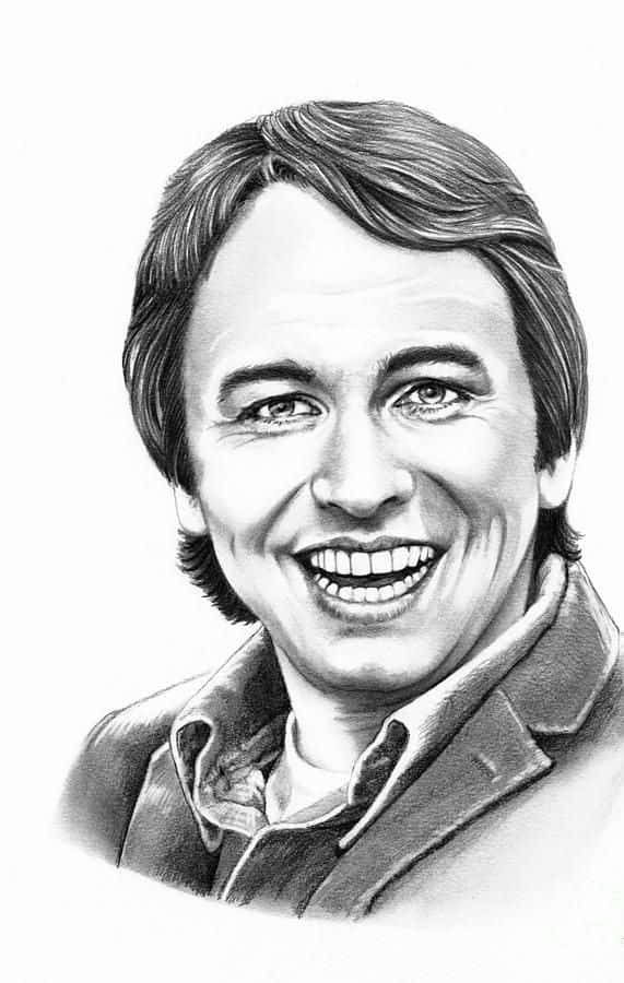 Legendary Actor John Ritter Smiling Wallpaper