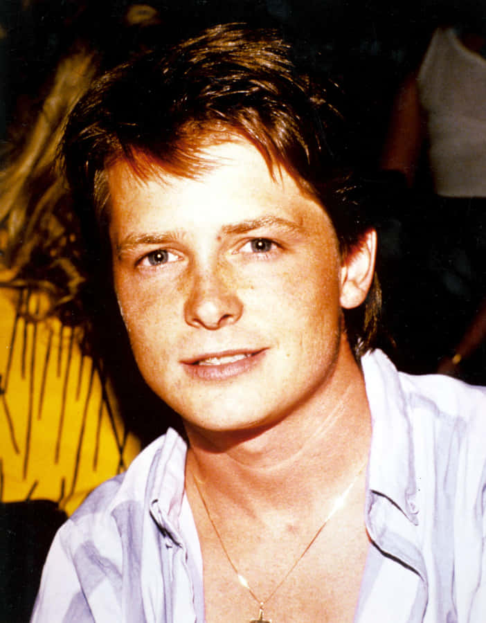 Legendary Actor Michael J. Fox Wallpaper