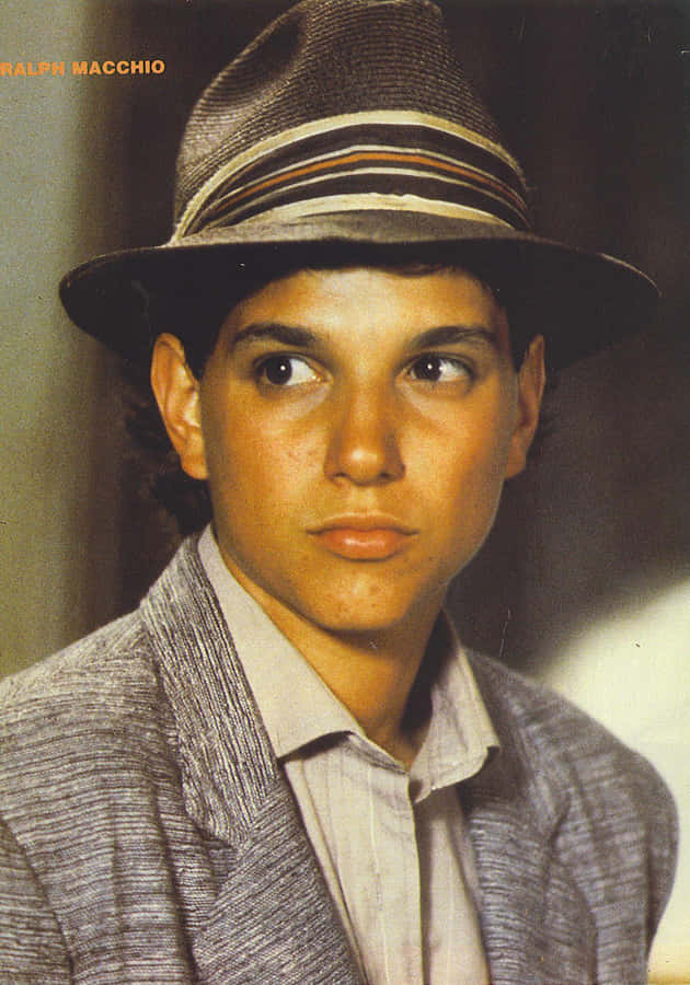 Legendary Actor Ralph Macchio Graces The Screen Wallpaper