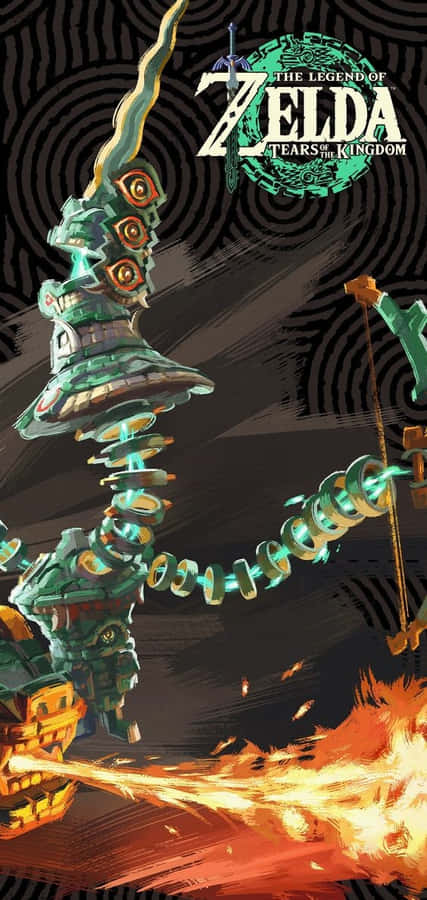 Legendof Zelda Tearsofthe Kingdom Artwork Wallpaper