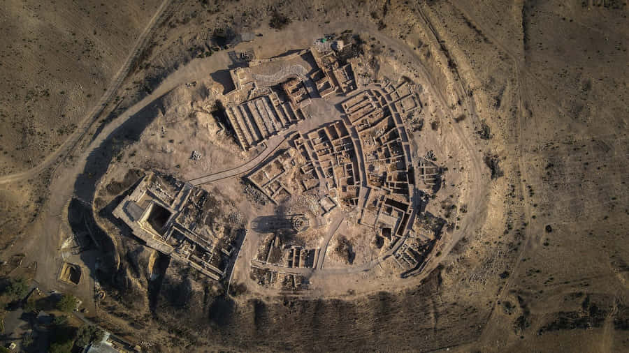 Legible Bird's Eye View Wallpaper