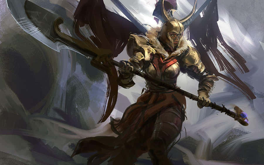 Legion Commander In Action Wallpaper