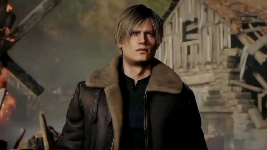 Leon Kennedy Resident Evil Requiem Wallpaper
