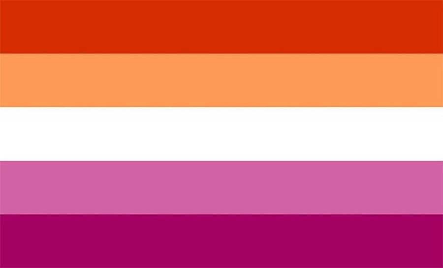 Lesbian Flag Icon Wallpaper