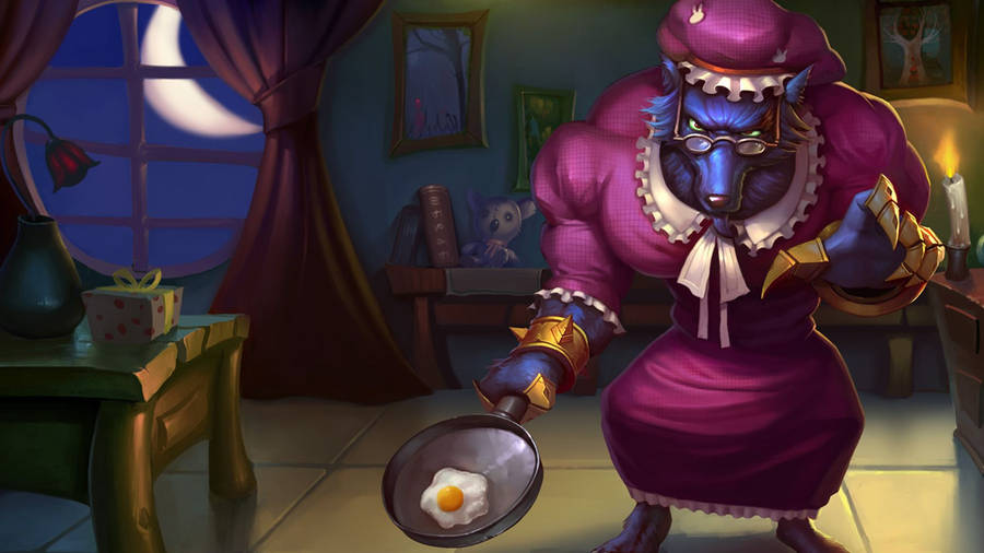 Let The Rage Of Warwick Power Your Way To Victory! Wallpaper