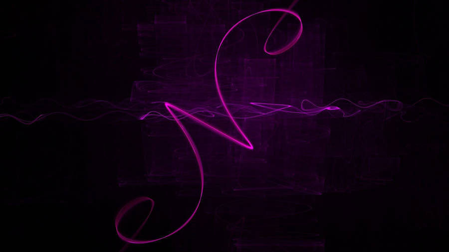 Letter N In Neon Pink Wallpaper