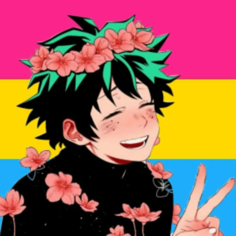 Lgbt Anime Izuku Midoriya Wallpaper