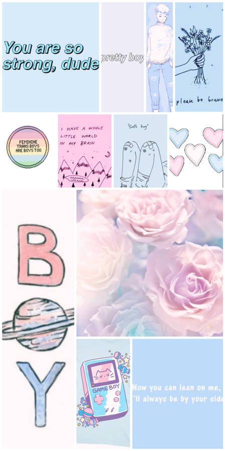 Lgbt Transgender Aesthetic Collage Wallpaper