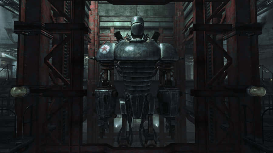 Liberty Prime From The Fallout Video Game Series Wallpaper