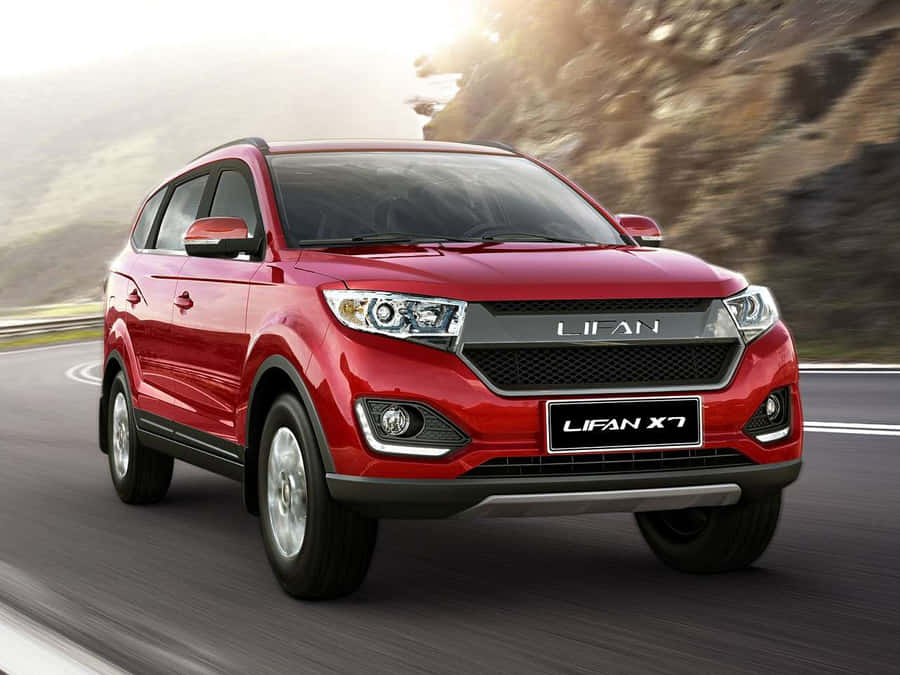 Lifan Motorcycle On An Open Road Wallpaper