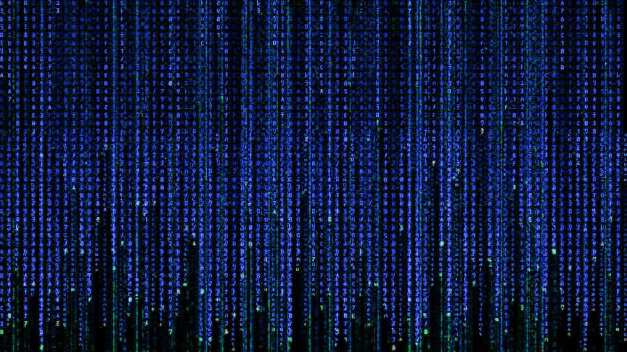 Life Flows Through The Matrix Code Wallpaper