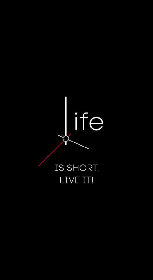 Life Is Short Wallpaper