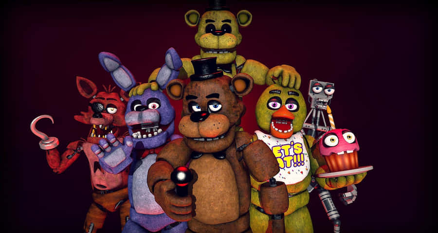 Lifelike Animatronic Creatures In Action Wallpaper