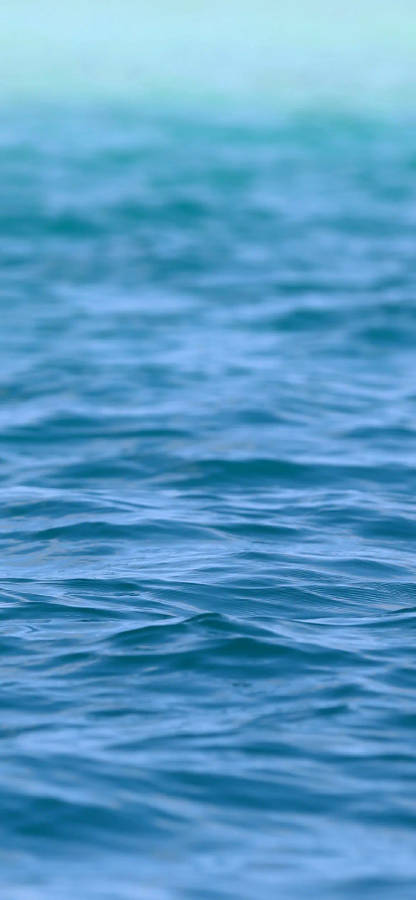 Light Blue Phone Ocean Wallpaper
