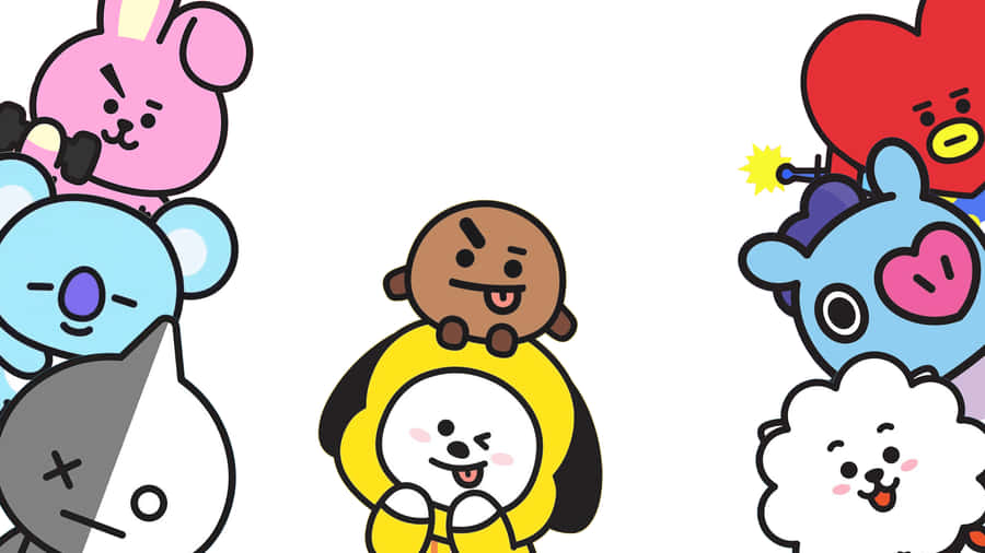 Light Up Your World With Bt21 4k Wallpaper