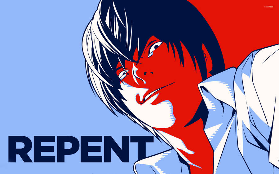 Light Yagami Repent Wallpaper