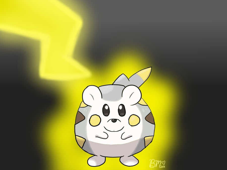 Lightning Bolt Of Togedemaru Wallpaper
