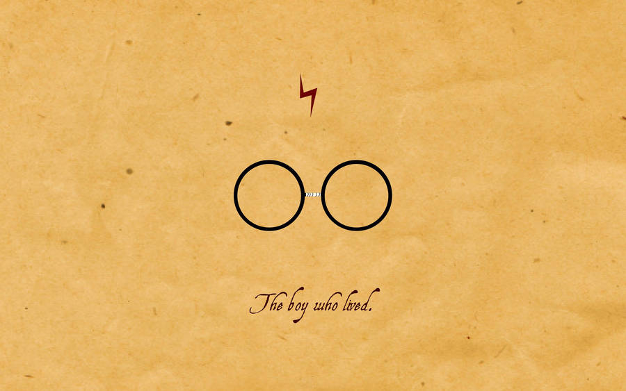 Lightning Bolt Scar Harry Potter Laptop Wallpaper