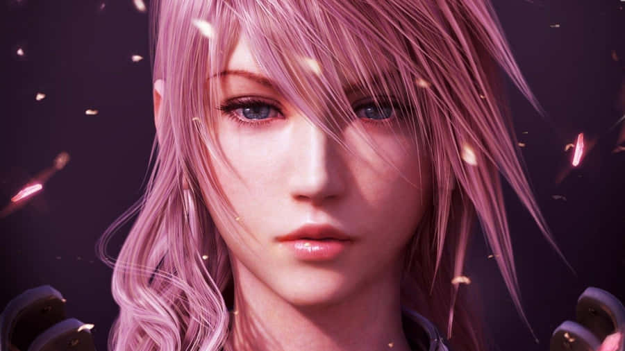 Lightning Farron - The Luminary Of Final Fantasy Wallpaper