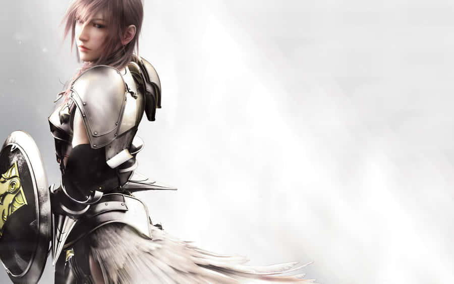 Lightning Storm, Final Fantasy Xiii Heroine Wallpaper