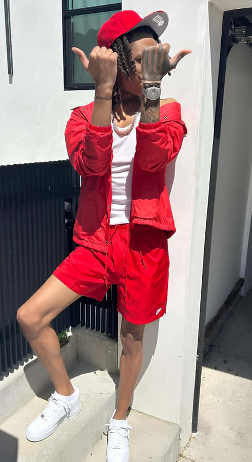 Lil Jeff Casual Street Style Wallpaper