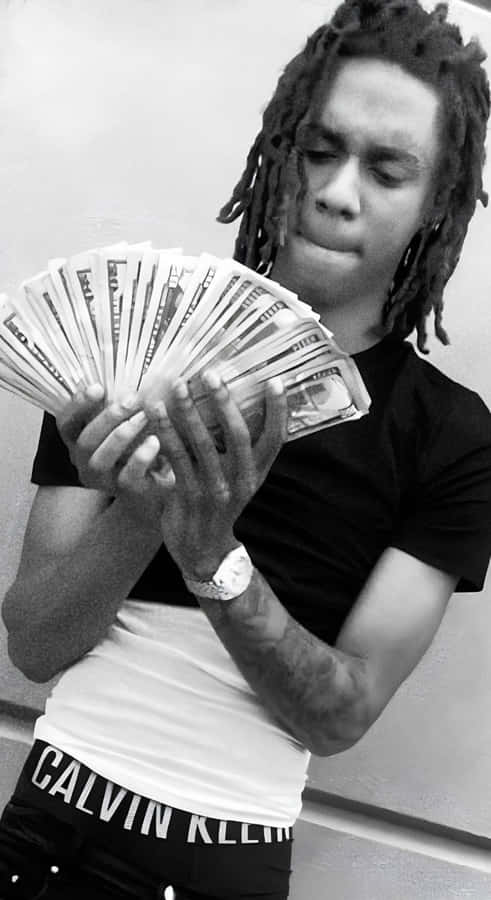 Lil Jeff Money Flex Wallpaper