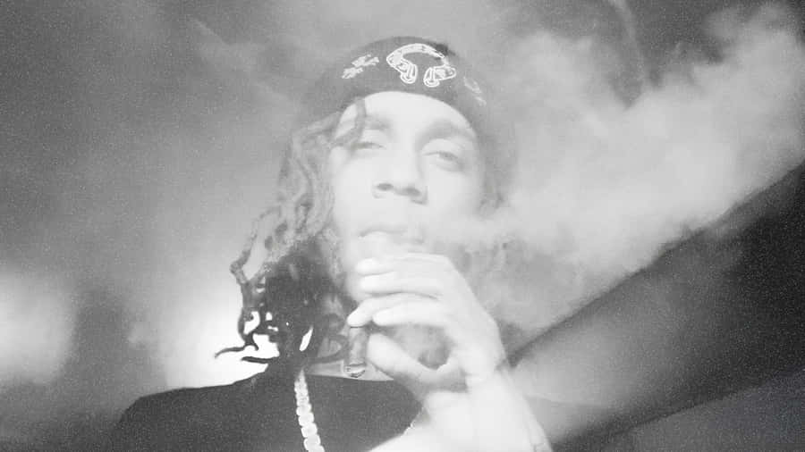 Lil Jeff Smoking Vibe Wallpaper