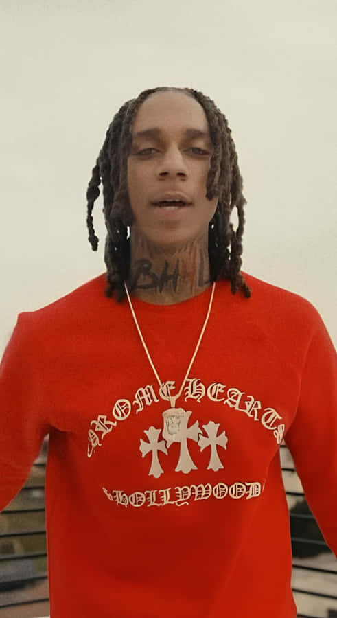 Lil Jeff Style And Presence Wallpaper